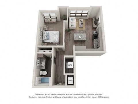 695 Meeting Street Studio-1 Bed Apartment for Rent - Photo Gallery 13